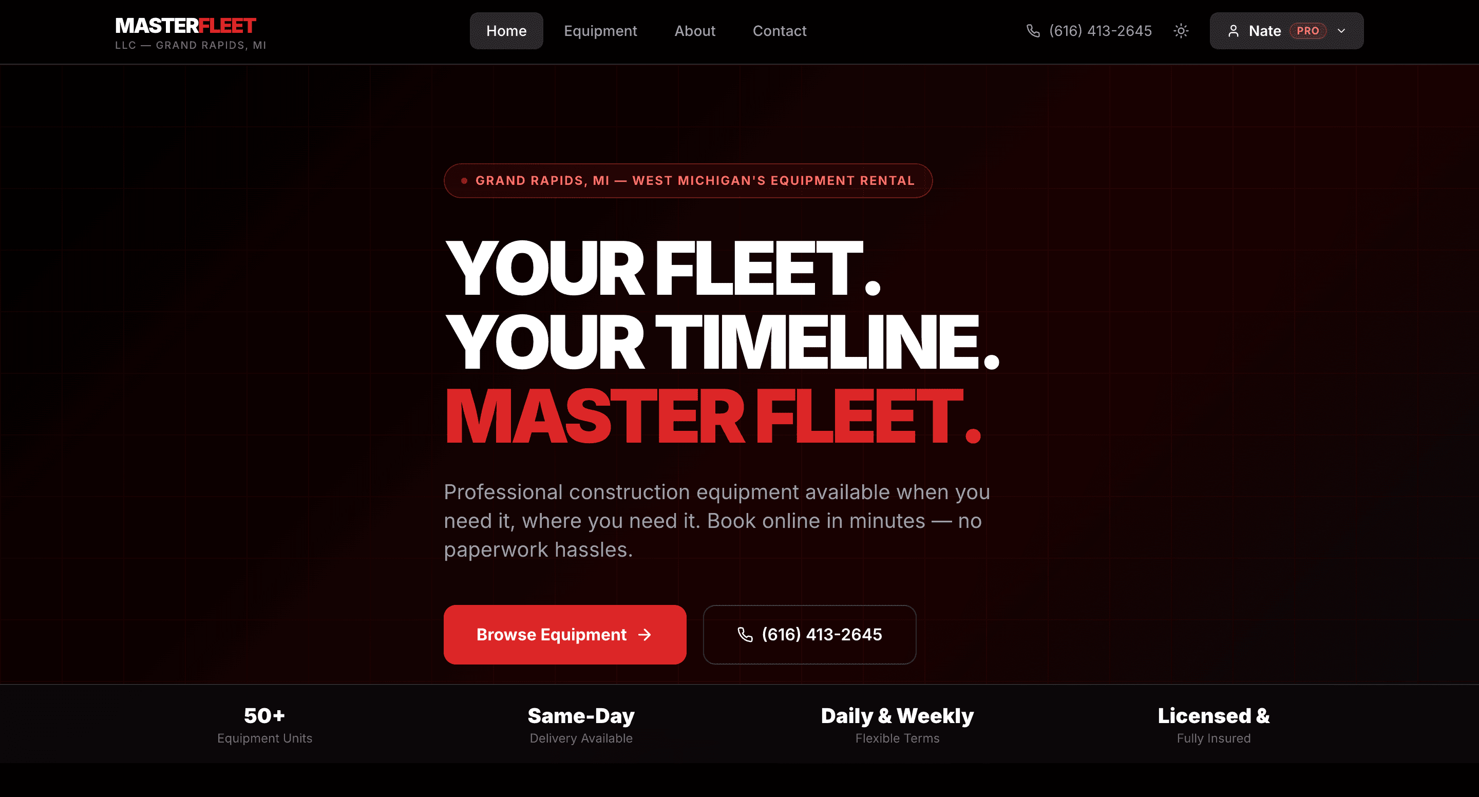 Masters Equipment Rental
